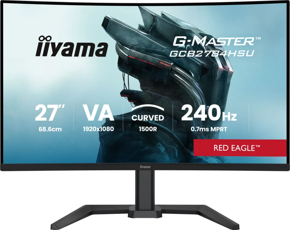 iiyama G-Master/GCB2784HSU-B1/27"/VA/FHD/240Hz/0,7ms/Černá/3R