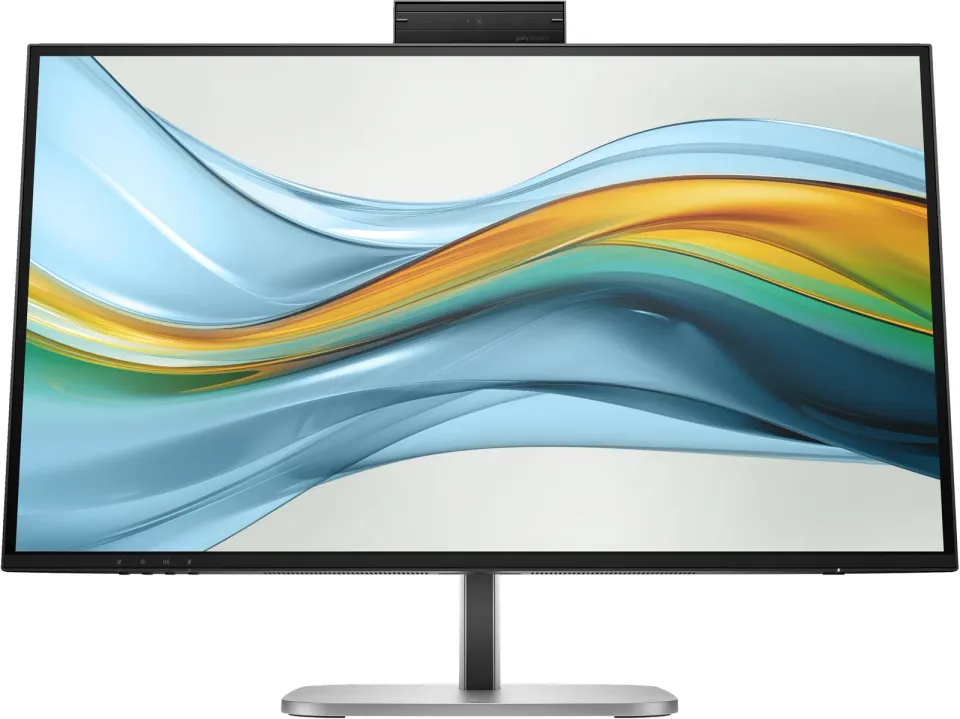 HP LCD HP 527pm 27" 2560x1440 QHD Conferencing Monitor, IPS w/LED AG, 350nits, 100Hz, 1500:1, 5ms, 16:9, DP 1.4, HDMI 2.0, 4xUSB, USB-C 100W, Daisy Chain, Cam 5MP Infrared, repro 4x3W, RJ-45, Pivot, V