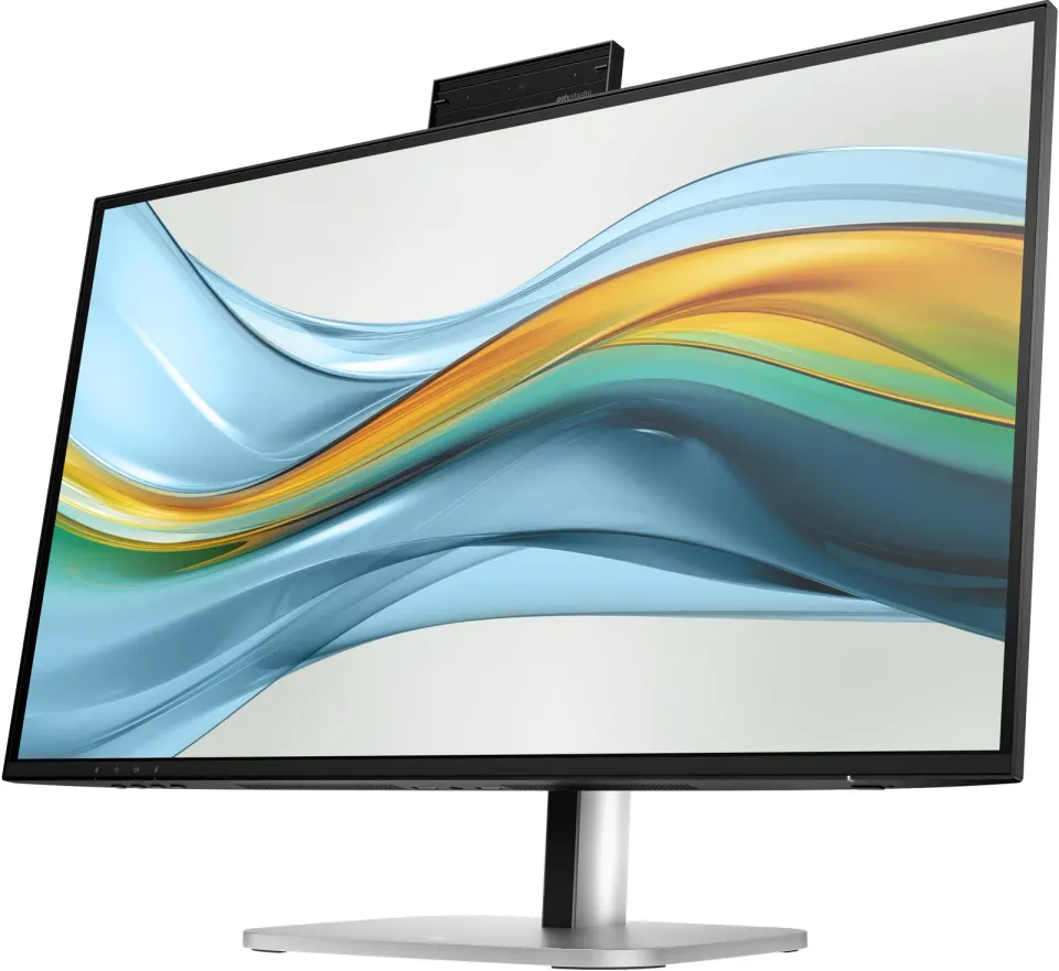 HP LCD HP 527pm 27" 2560x1440 QHD Conferencing Monitor, IPS w/LED AG, 350nits, 100Hz, 1500:1, 5ms, 16:9, DP 1.4, HDMI 2.0, 4xUSB, USB-C 100W, Daisy Chain, Cam 5MP Infrared, repro 4x3W, RJ-45, Pivot, V