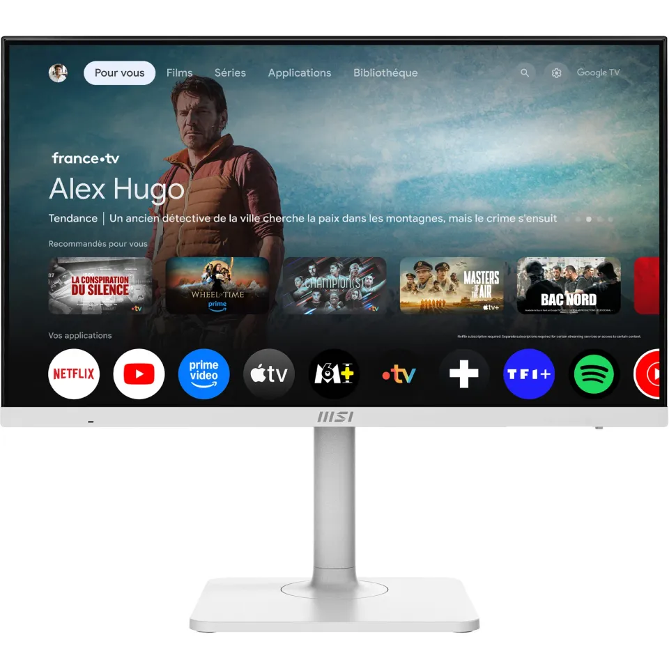 MSI monitor Modern MD272UPSW, 27"/3840x2160 (UHD)/IPS/4ms/HDMI/DP/2xUSB-A/USB-C/