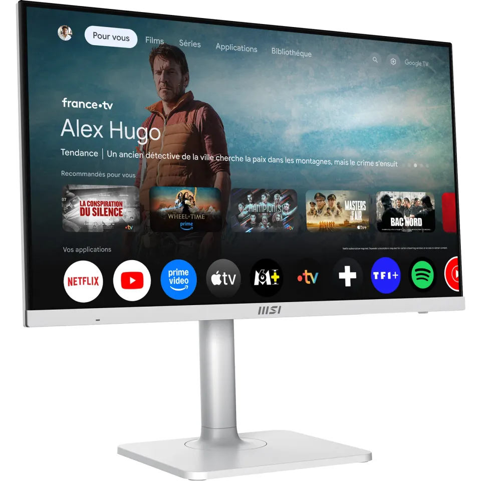 MSI monitor Modern MD272UPSW, 27"/3840x2160 (UHD)/IPS/4ms/HDMI/DP/2xUSB-A/USB-C/