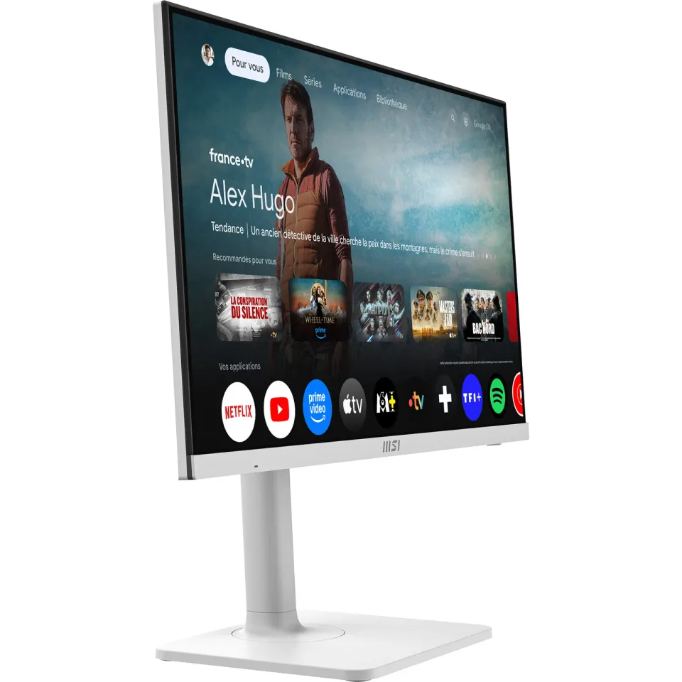 MSI monitor Modern MD272UPSW, 27"/3840x2160 (UHD)/IPS/4ms/HDMI/DP/2xUSB-A/USB-C/