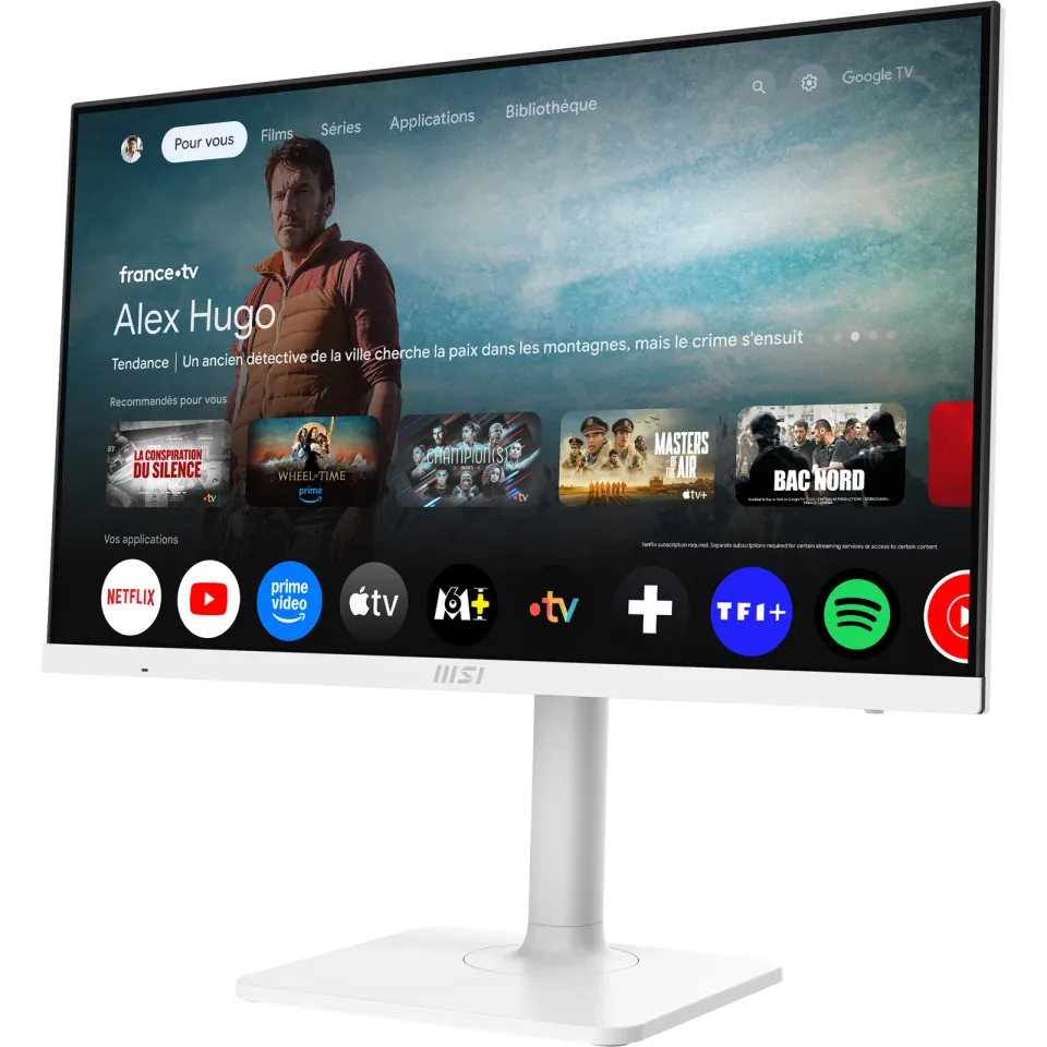 MSI monitor Modern MD272UPSW, 27"/3840x2160 (UHD)/IPS/4ms/HDMI/DP/2xUSB-A/USB-C/