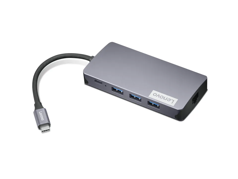 Lenovo Dock CONS - Lenovo 150 - USB-C Travel (100W max), 1x USB-C, 3x USB-A, 1x
