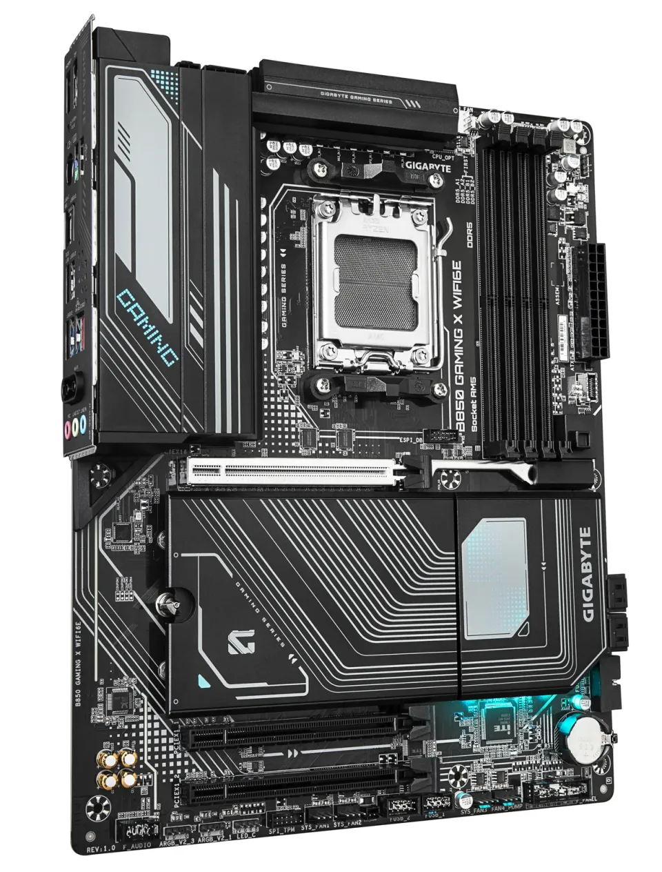 GIGABYTE MB Sc AM5 B850 GAMING X WIFI6E, AMD B850, 4xDDR5, 1xDP, 1xHDMI, WiFi, ATX