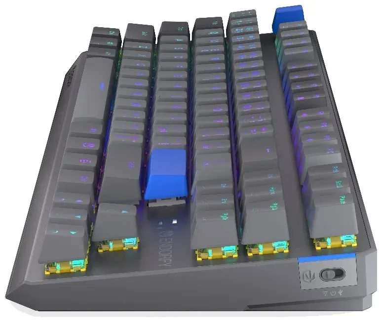 Endorfy Thock V2 TKL Wireless Klávesnice,herní,bezdrátová,mechan.,Endorfy Yellow