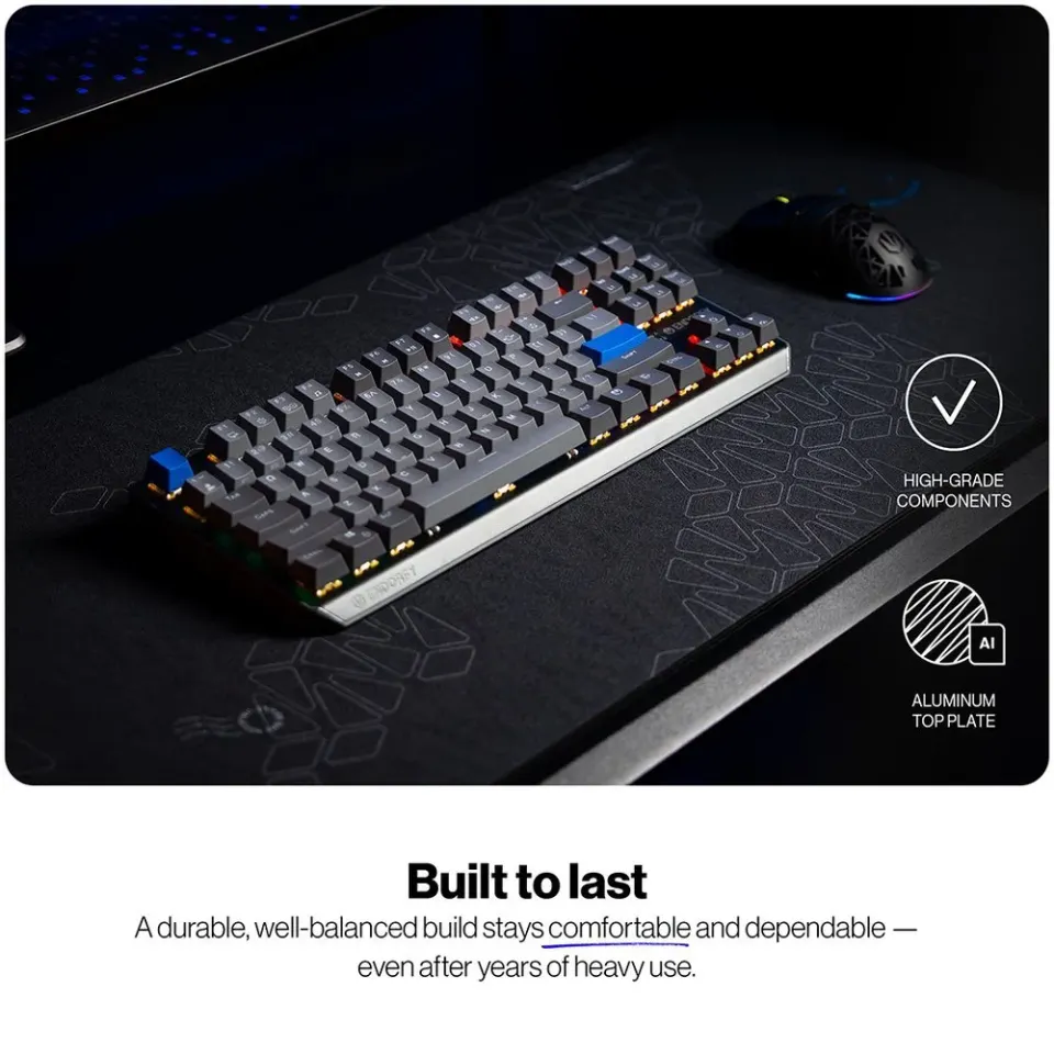 Endorfy Thock V2 TKL Wireless Klávesnice,herní,bezdrátová,mechan.,Endorfy Yellow