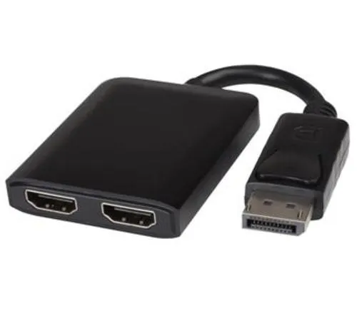 REDUKCE adaptér DisplayPort - 2x HDMI, rozšíření + zrcadlení obrazu, 4K*2K@30Hz