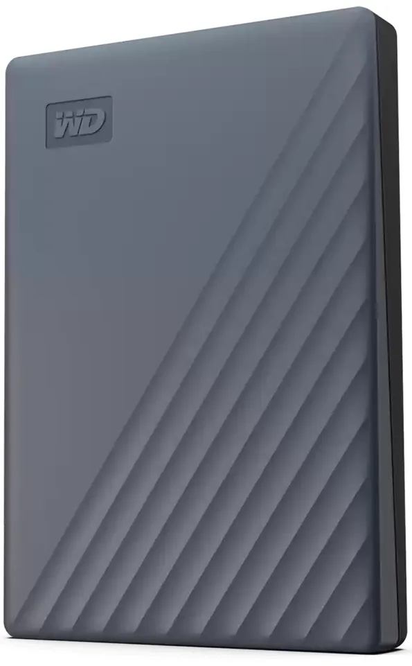WD My Passport Portable 4TB Ext. USB3.2/USB-C Silicon Grey