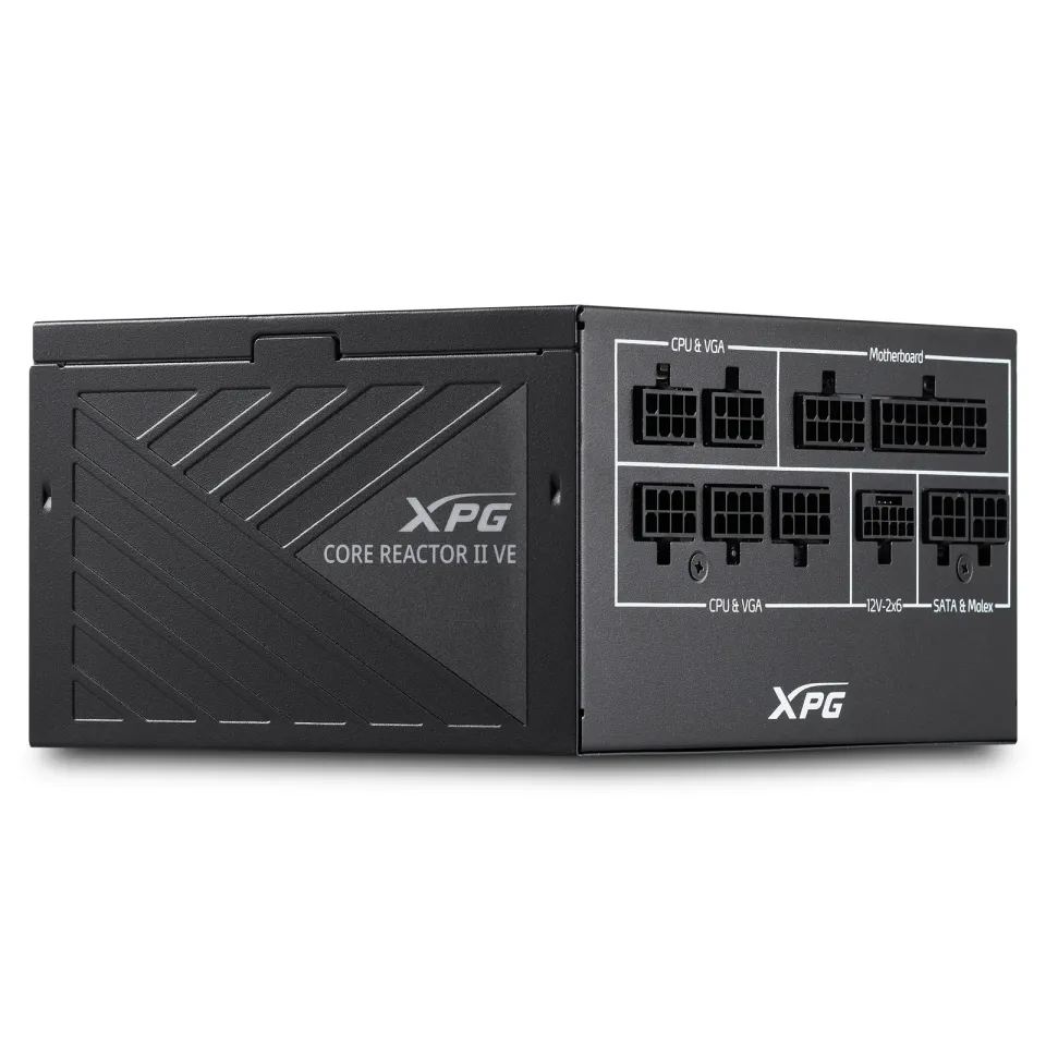 ADATA XPG zdroj CORE REACTOR II VE 850W, 80+ GOLD, Plně Modularní, ATX 3.1