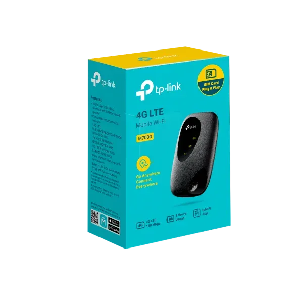 TP-Link M7000 - N300 Mobilní 4G LTE Wi-Fi modem a router