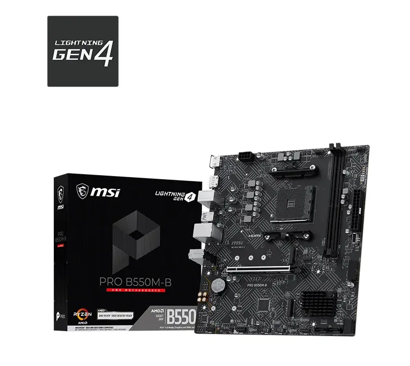 MSI PRO B550M-B/AM4/mATX