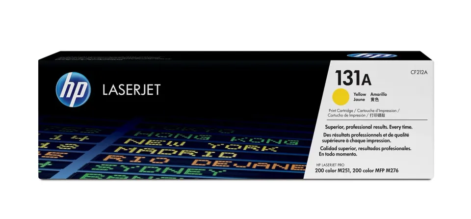 HP CF212A originální toner žlutý toner č.131A cca 1800str. (pro CLJ M251, M276, yellow)
