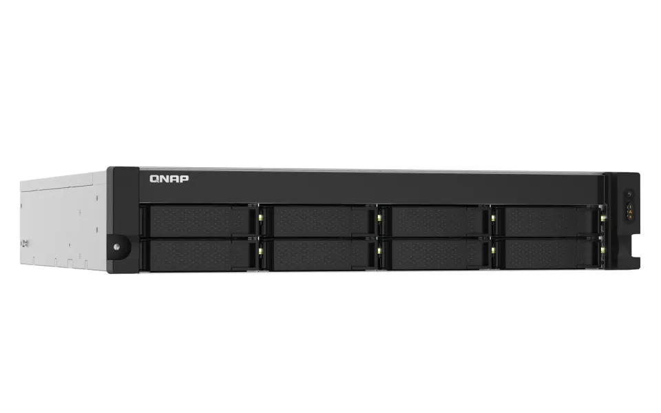 QNAP TS-832PXU-4G (1,7GHz / 4GB RAM / 8x SATA / 2x 2,5GbE / 2x 10GbE SFP+ / 1x PCIe / 4x USB 3.2)