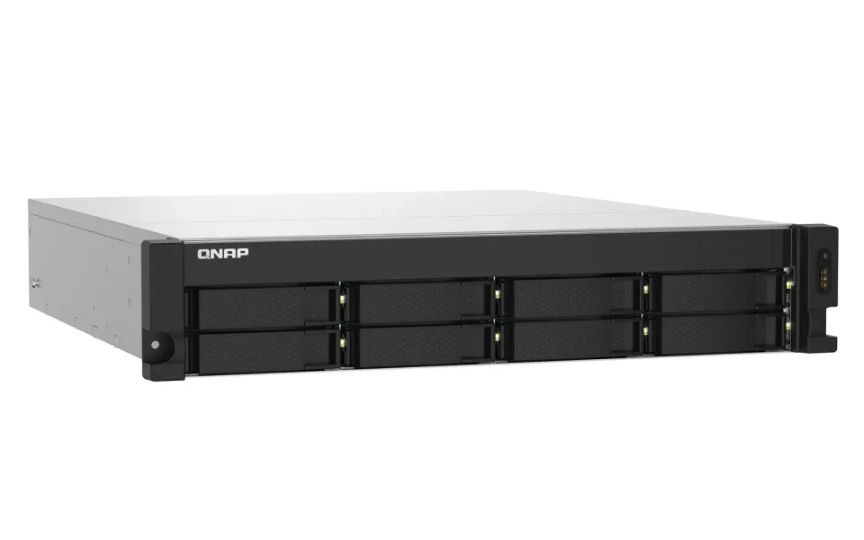 QNAP TS-832PXU-4G (1,7GHz / 4GB RAM / 8x SATA / 2x 2,5GbE / 2x 10GbE SFP+ / 1x PCIe / 4x USB 3.2)