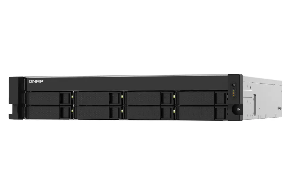 QNAP TS-832PXU-4G (1,7GHz / 4GB RAM / 8x SATA / 2x 2,5GbE / 2x 10GbE SFP+ / 1x PCIe / 4x USB 3.2)