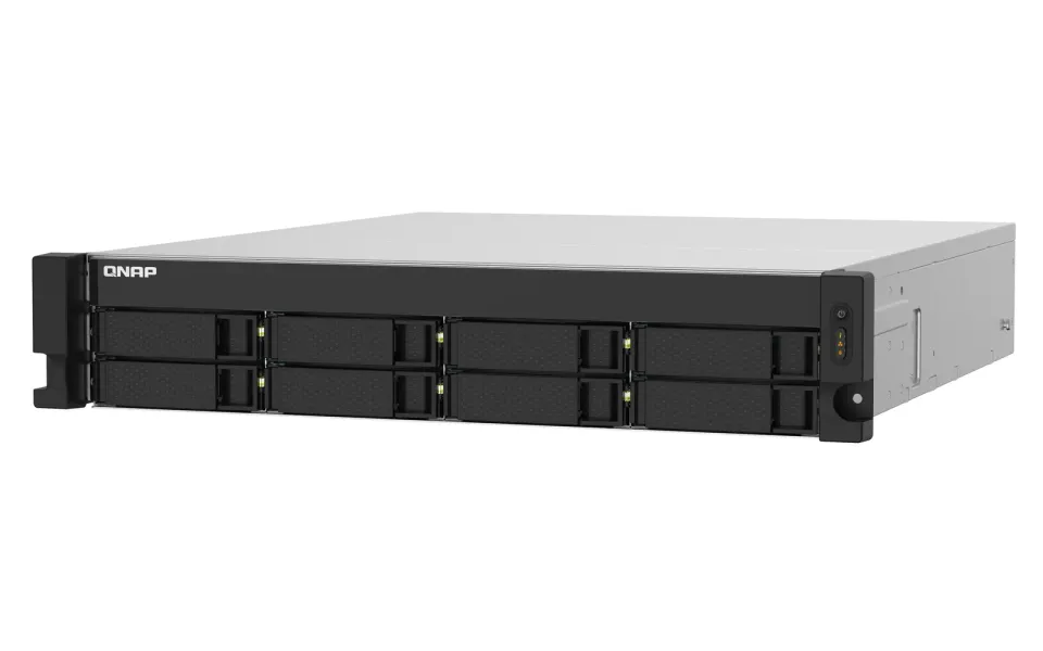 QNAP TS-832PXU-4G (1,7GHz / 4GB RAM / 8x SATA / 2x 2,5GbE / 2x 10GbE SFP+ / 1x PCIe / 4x USB 3.2)