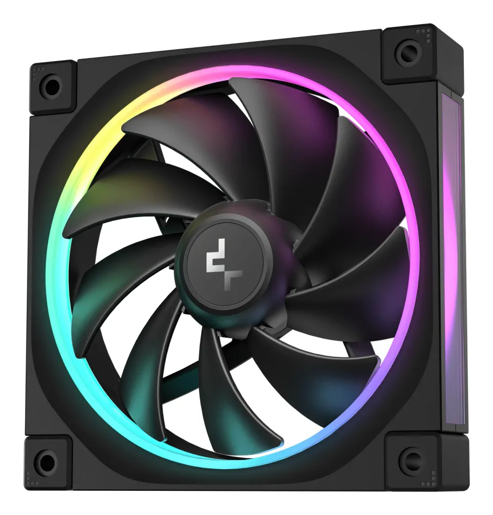 DEEPCOOL Ventilátor FL12 3v1, 3x120mm, ARGB, černá