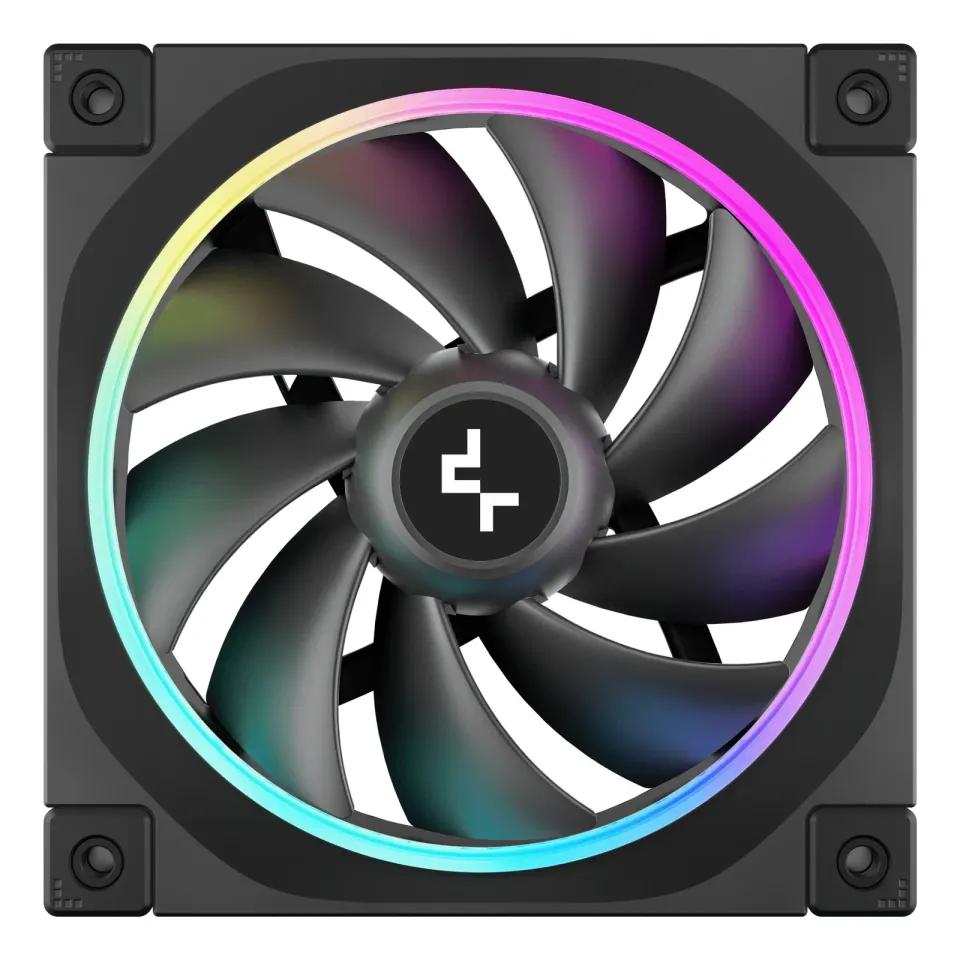 DEEPCOOL Ventilátor FL12 3v1, 3x120mm, ARGB, černá