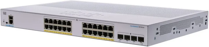 Cisco CBS350 Managed 24-port GE, PoE, 4x1G SFP
