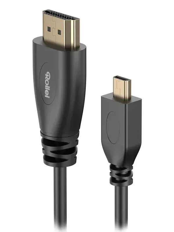 Rollei kabel Micro HDMI 2.0 to HDMI 2.0/ 1.8 m