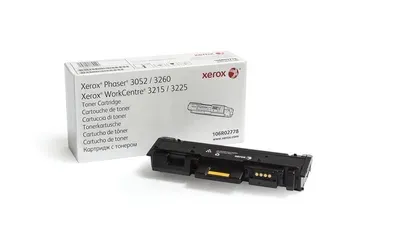 Xerox toner pro Phaser 3052, 3260, WorkCentre 3215, 3225 High-Capacity Toner Cartridge (3000str, black)