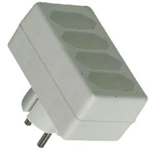 ROZČTYŘKA 230V bílá 4x2,5A, POWERGARDEN