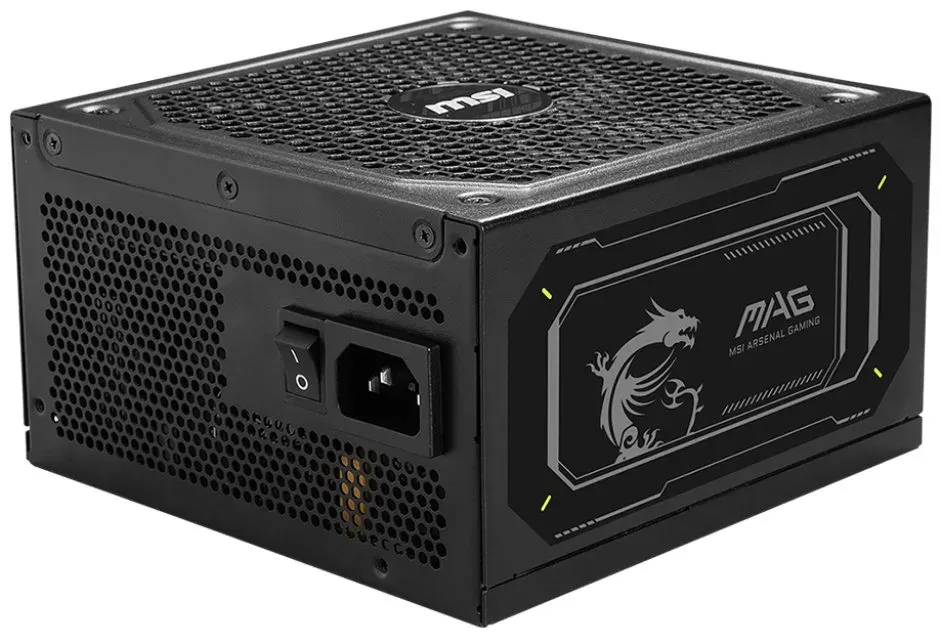 MSI zdroj MAG A1000GL PCIE5 II/ 1000W/ ATX3.1/ akt. PFC/ 7 let celk. záruka/ 135mm fan/ modulární kabeláž/ 80PLUS Gold