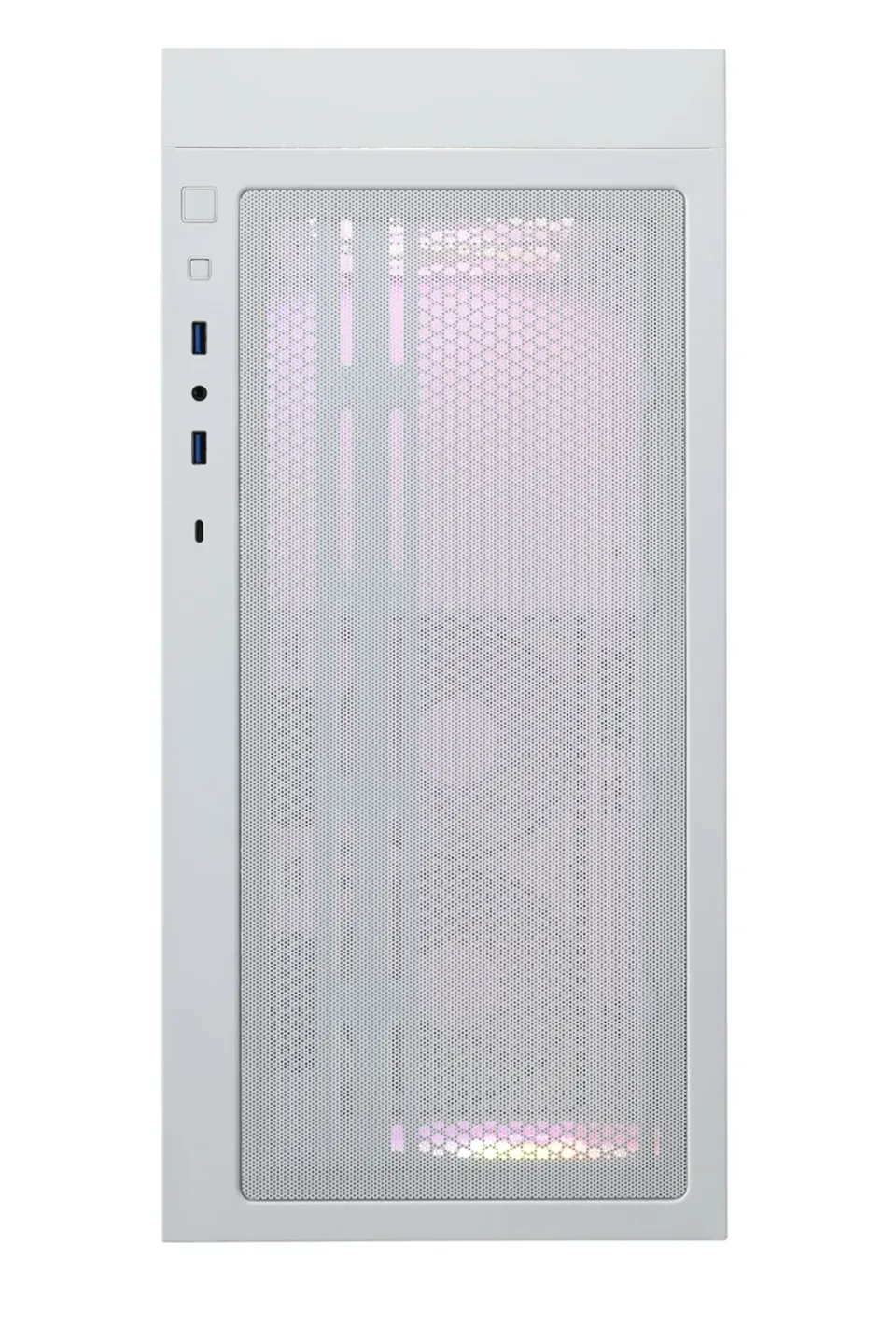 FSP M330-WA/Midi Tower/Transpar./Bílá