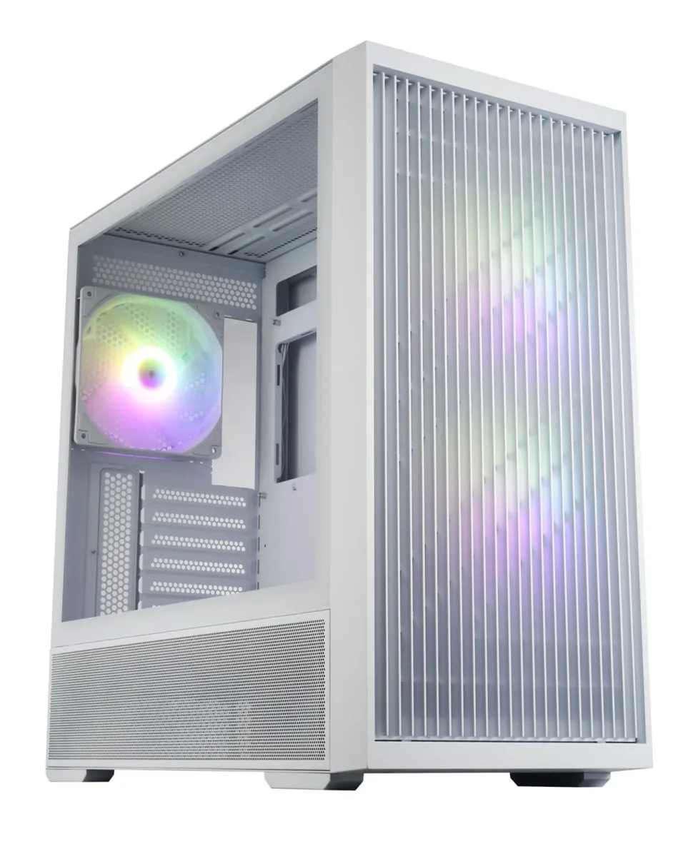 FSP M330-WA/Midi Tower/Transpar./Bílá