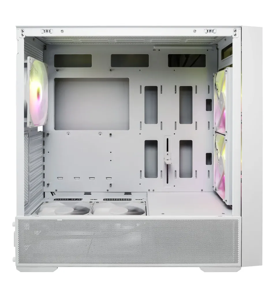 FSP M330-WA/Midi Tower/Transpar./Bílá