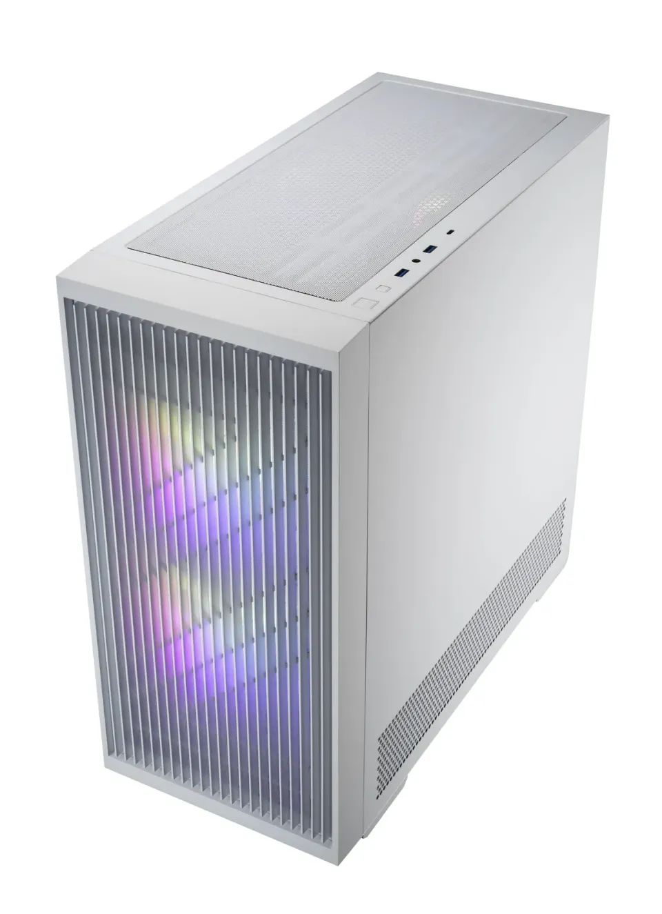 FSP M330-WA/Midi Tower/Transpar./Bílá