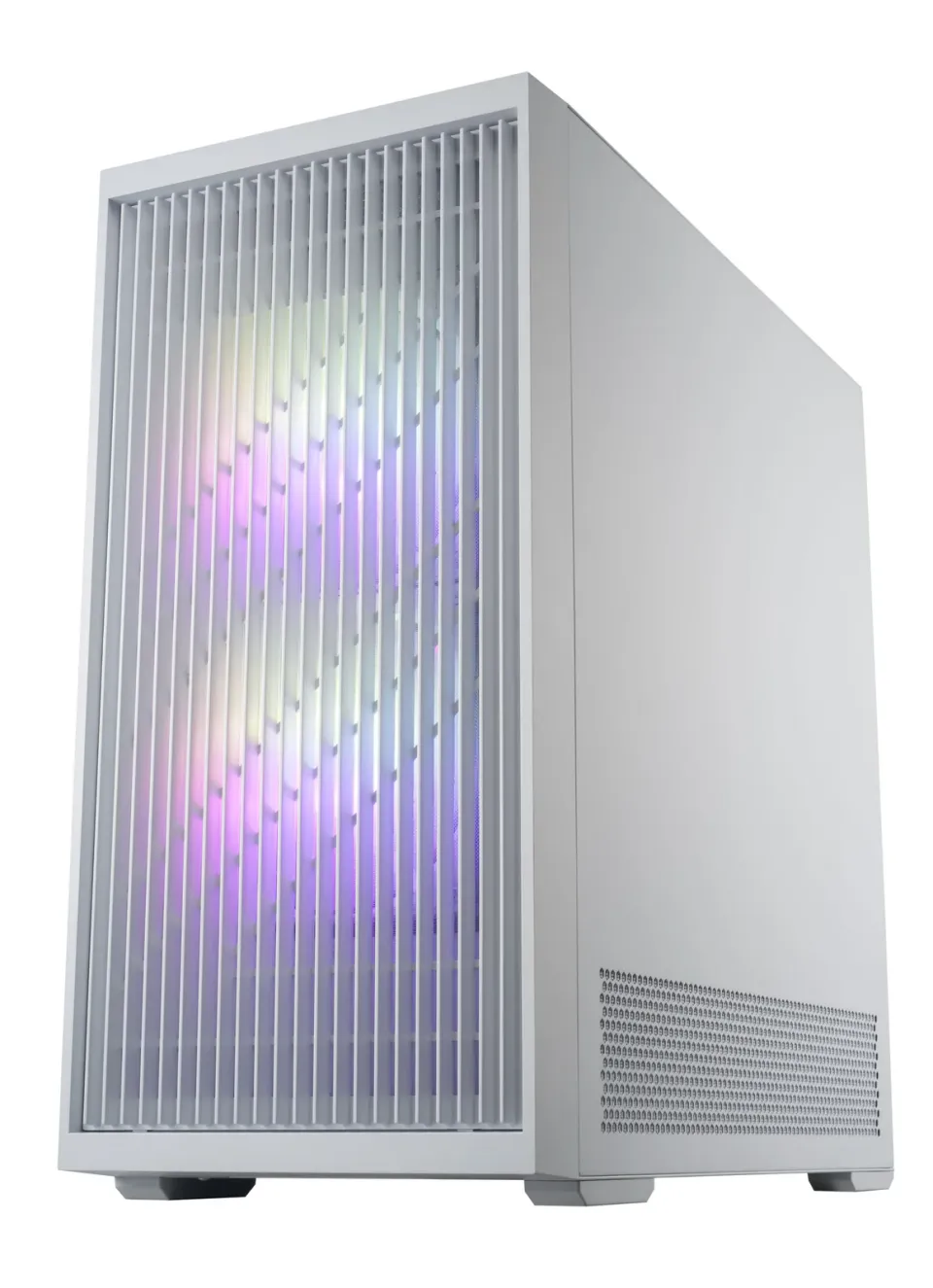 FSP M330-WA/Midi Tower/Transpar./Bílá
