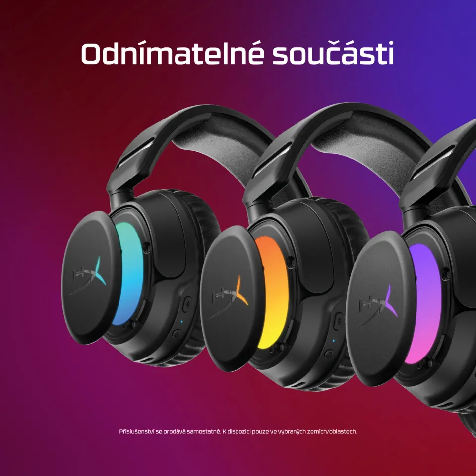 HyperX Cloud Flight 2/USB-C/BT/Černá