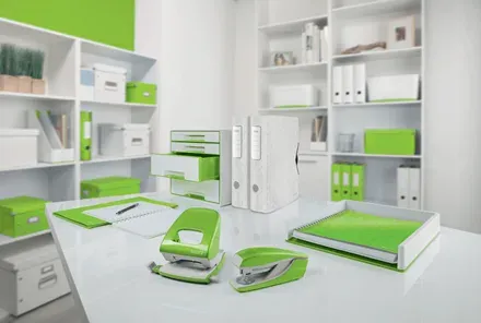 LEITZ Stolní sešívačka NeXXt WOW 5502, zelená