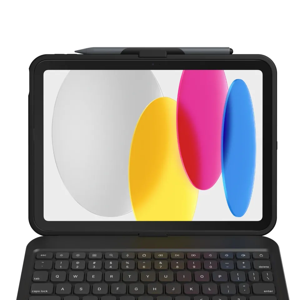 Keyboard Tough Keys Apple iPad 10th Gen Black Czec