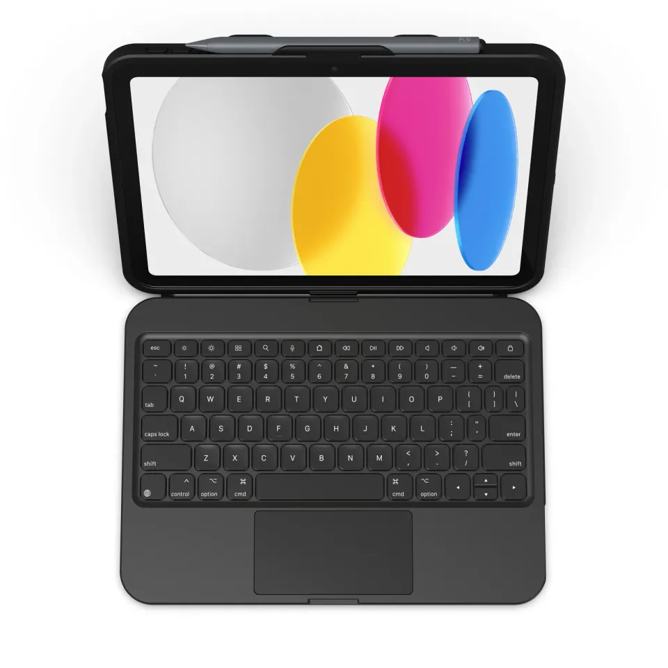 Keyboard Tough Keys Apple iPad 10th Gen Black Czec