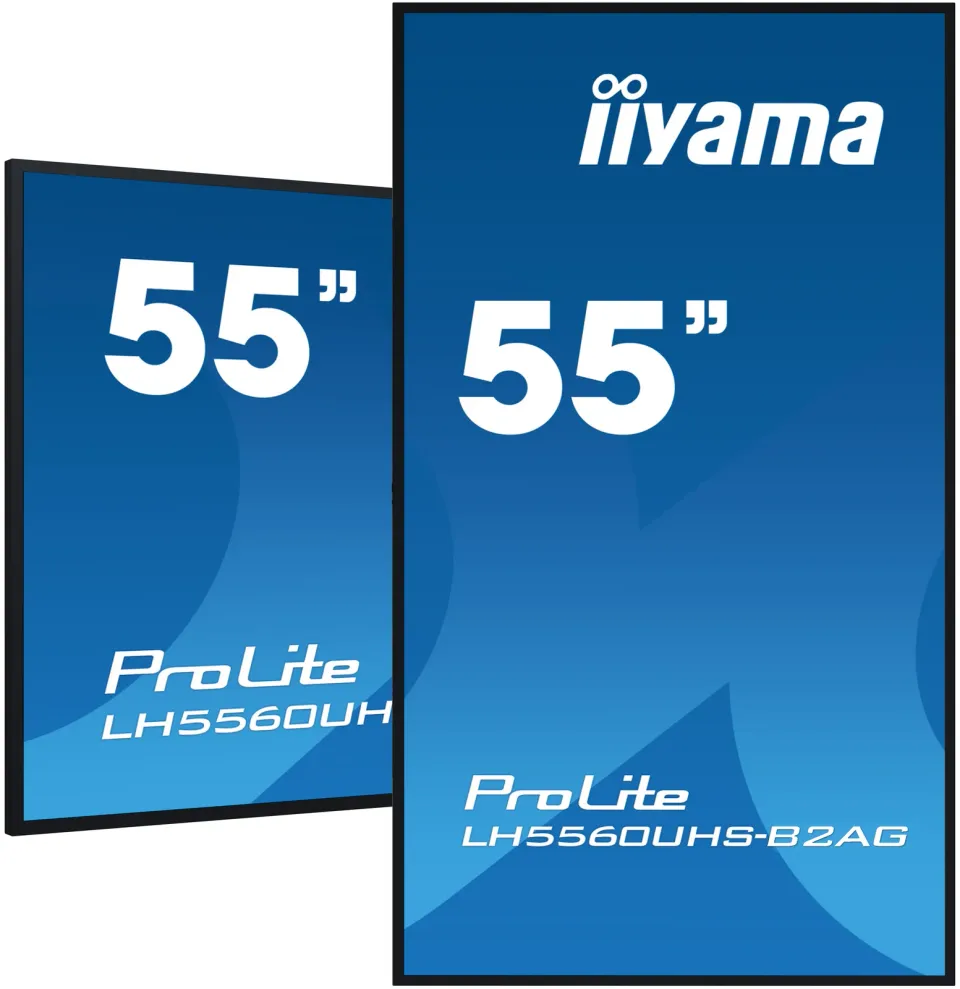 55" iiyama LH5560UHS-B2AG: VA,4K UHD,Andr.11,24/7