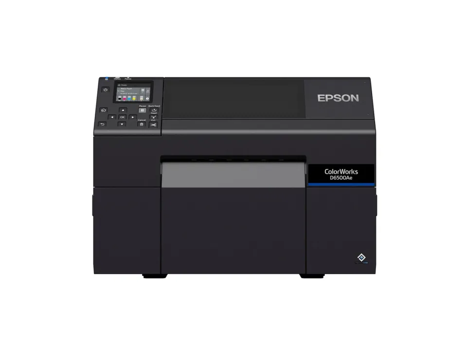 Epson ColorWorks CW-D6500Ae – barevná tiskárna štítků do 216 mm, inkousty na bázi barviv, řezačka