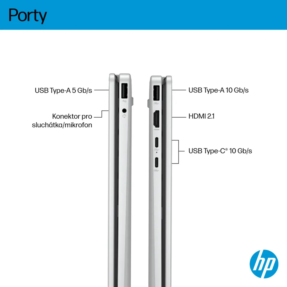 NTB HP OmniBook 5 Flip 14-fp0004nc, Core 7-150U, Touch/14" 2K OLED, 16GB LPDDR, 1TB, Win 11, 3m GamePass