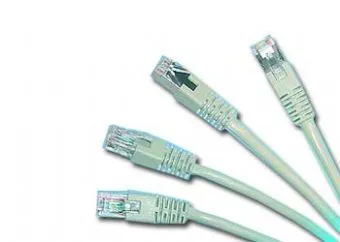 KABEL PATCH FTP kat. 5e, 1.0m šedý stíněný s ochranou a opletením GEMBIRD