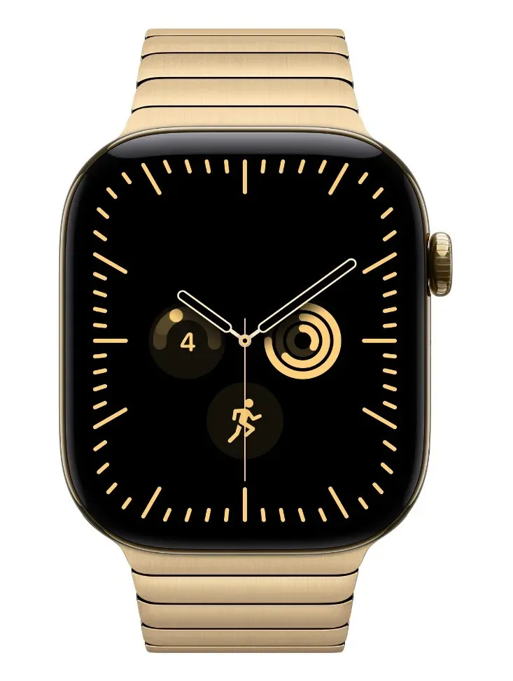 Watch Acc/46/Radiant Gold Link Bracelet