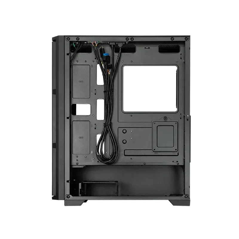 CHIEFTEC Pro Midi Q / ATX / 120mm fan / 2xUSB 2.0 / USB 3.0 / USB-C / tvrzené sklo / černá