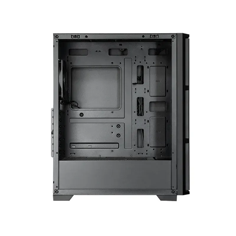 CHIEFTEC Pro Midi Q / ATX / 120mm fan / 2xUSB 2.0 / USB 3.0 / USB-C / tvrzené sklo / černá