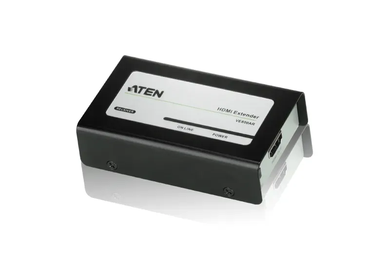 ATEN VE800AR-AT-G HDMI EXTENDER Přijímač včetně EU adaptéru (podporován jeden Ca