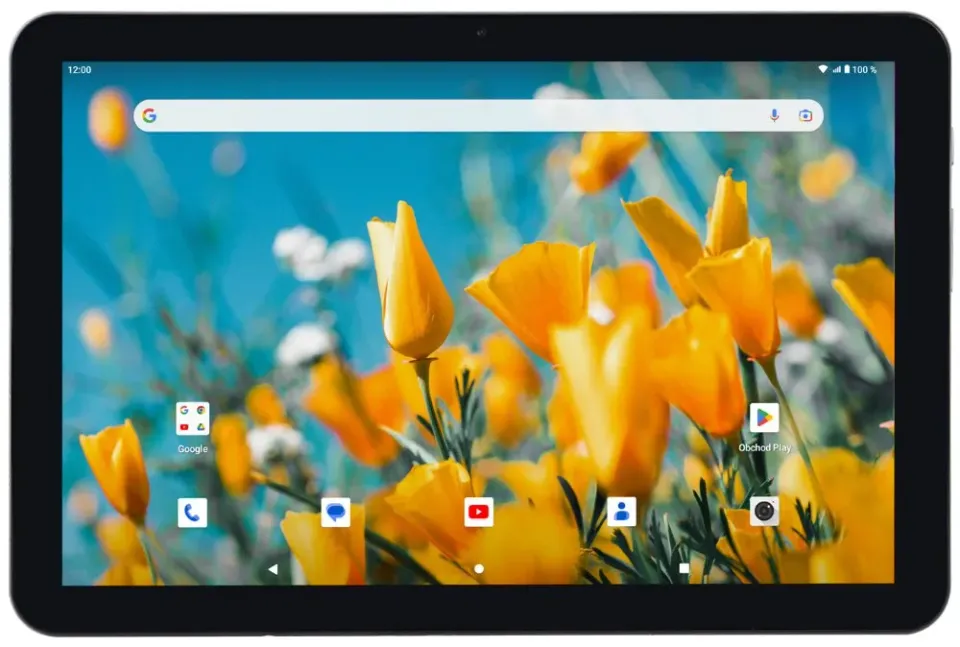 UMAX tablet PC VisionBook 10T LTE/ 10,1" IPS/ 1920x1200/ T610/ 4GB/ 64GB Flash/ USB-C/ SD/ micro SIM/ Android 12/ šedý