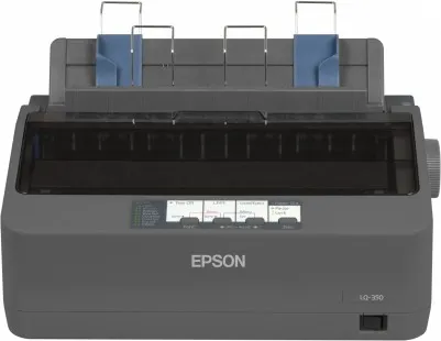 EPSON jehličková LQ-350 - A4/24pins/300zn/1+3 kopii/USB/LPT/COM
