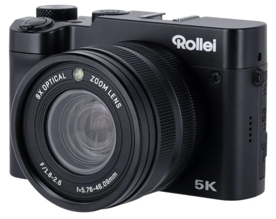 Rollei Powerflex X8 Dual Lens/ 8 MPix/ 8x zoom/ 3,6" LCD/ 5K video/ Černý