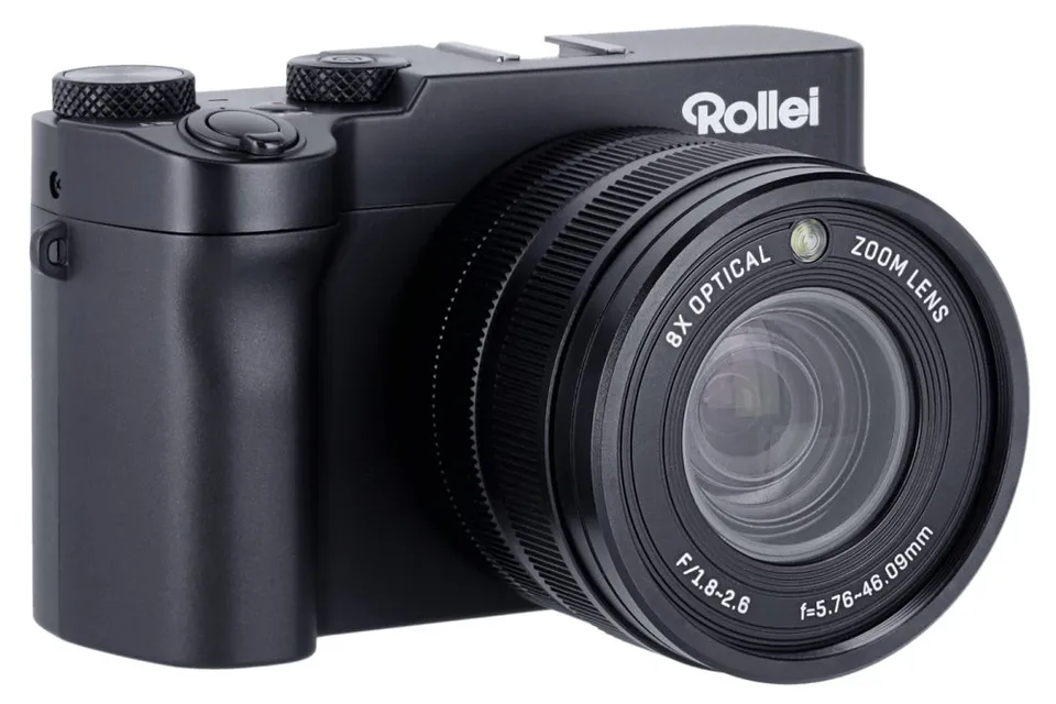 Rollei Powerflex X8 Dual Lens/ 8 MPix/ 8x zoom/ 3,6" LCD/ 5K video/ Černý
