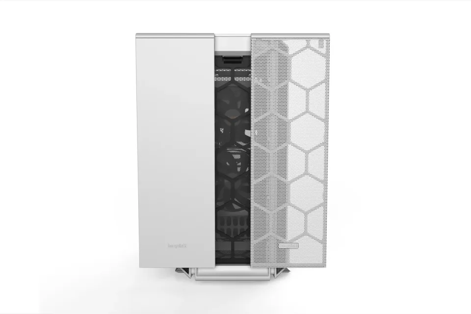 Be quiet! skříň SILENT BASE 802 Window / MidT / bez zdroje / 1x USB-C + 2x USB3.0 / průhledná bočnice / bílá